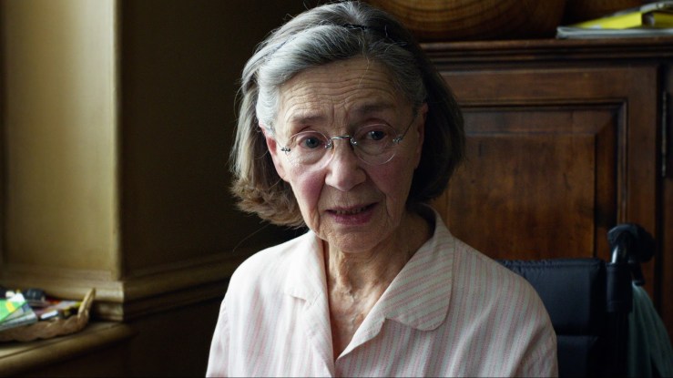 Emmanuelle Riva's Anne in Michael Haneke's Amour (2012)