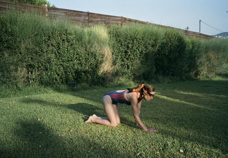 Aggeliki Papoulia in Giorgos Lanthimos's Dogtooth (Kynodontas, 2009)