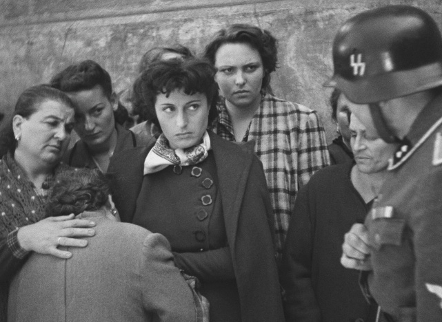 Anna Magnani's Pina in Roberto Rossellini's Rome, Open City (1945)
