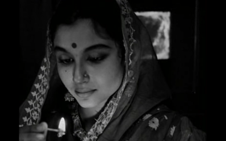 Sharmila Tagore's Aparna in Satyajit Ray's The World of Apu (Apur Sansar, 1959)