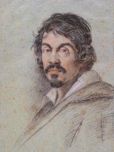 Michelangelo Merisi da Caravaggio, portrait by Ottavio Leoni c. 1621 