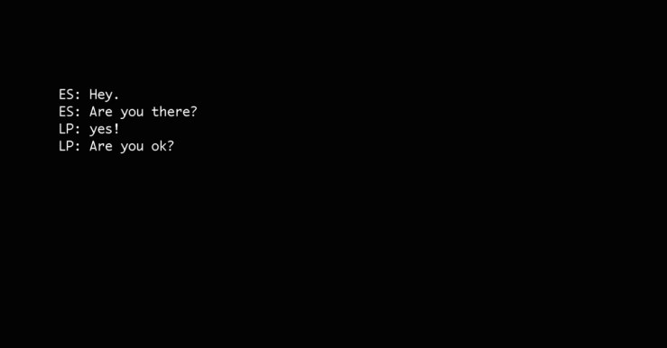 An online text exchange featured in CITIZENFOUR (2014) directed by Laura Poitras
